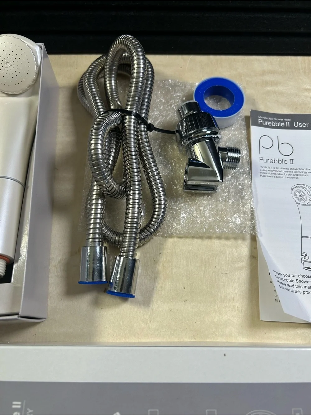 Purebble II Japanese Microbubble Shower Head
